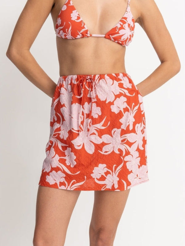 RHYTHM CATALINA FLORAL MINI SKIRT