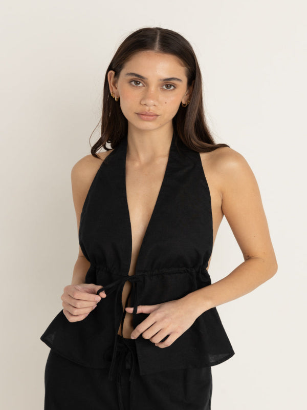 RHYTHM COVE HALTER TOP