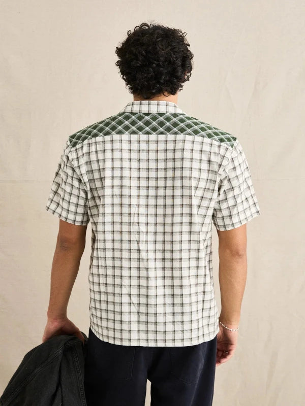 RHYTHM KOA CHECK LOOSE FIT SS SHIRT