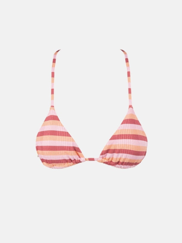 RHYTHM IBIZA STRIPE RIB SLIDE TRI TOP