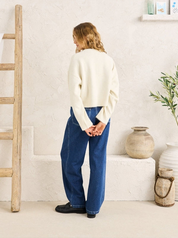 RHYTHM ESTELLE FLUFFY CARDIGAN