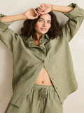 RHYTHM OVERSWIM STRIPE SHIRT