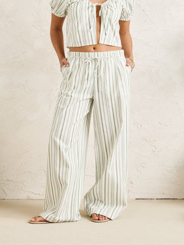 RHYTHM MALLORCA STRIPE BEACH PANT