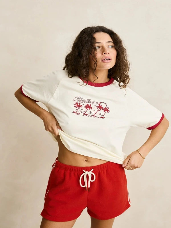 RHYTHM OCEANVIEW RINGER TEE