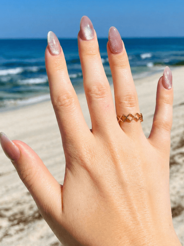 FLORAL LINK RING