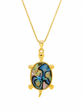ABALONE TURTLE NECKLACE