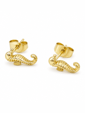 COASTAL DREAM SEAHORSE STUD EARRINGS