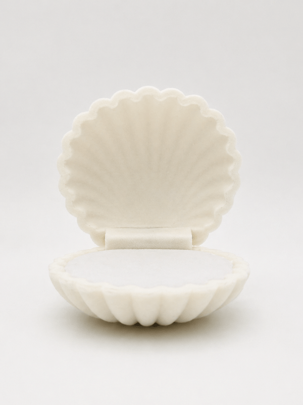 CLAM SHELL JEWELLERY BOX