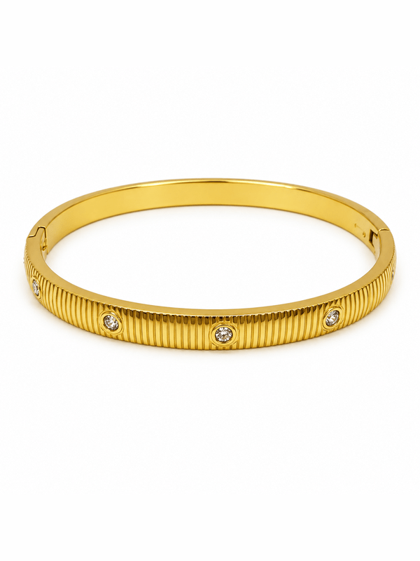 LUMEN RIDGE BANGLE