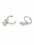 LOW TIDE TURTLE HOOP EARRINGS