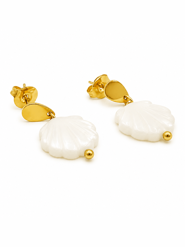 IVORY TIDE STUD EARRINGS