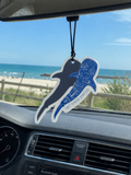 SALT WATER SURF CO – CAR FRESHENER WHALE SHARK (BLUE)