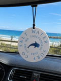 SALT WATER SURF CO – CAR FRESHENER RETRO WHALE SHARK (CIRCLE)