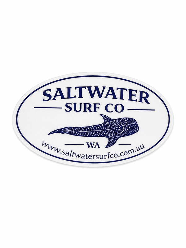 SALT WATER SURF CO – VINYL STICKERS LOGO