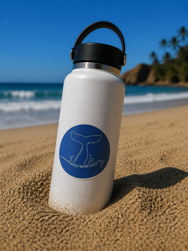 SALT WATER SURF CO – VINYL STICKERS WHALE TAIL