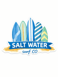 SALT WATER SURF CO – VINYL STICKERS SURFBOARD