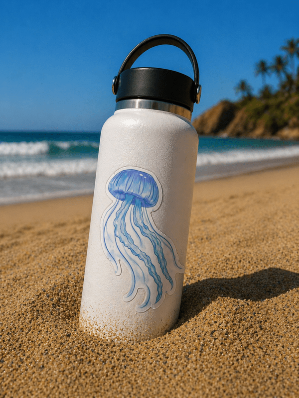 SALT WATER SURF CO – VINYL STICKERS JELLYFISH