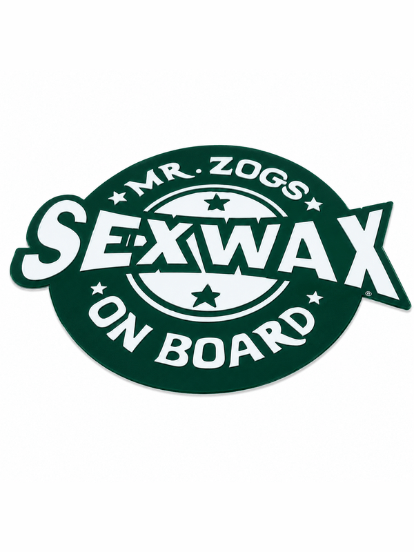 SEX WAX ON BOARD STICKER