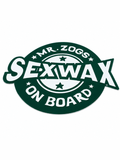 SEX WAX ON BOARD STICKER