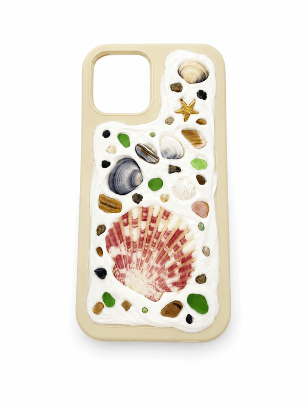 COASTAL HANDMADE SHELL IPHONE 12/ 12 PRO PHONE CASE