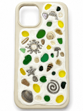 COASTAL HANDMADE SHELL IPHONE 14 PLUS PHONE CASE