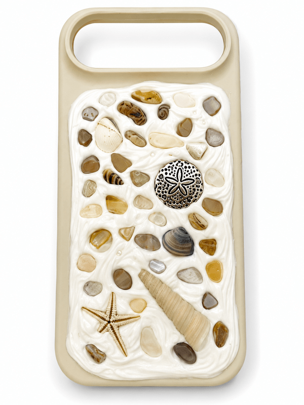 COASTAL HANDMADE SHELL IPHONE 17 AIR PHONE CASE