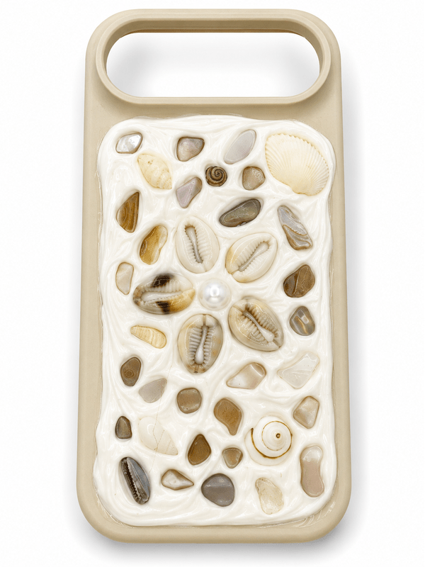 COASTAL HANDMADE SHELL IPHONE 17 AIR PHONE CASE