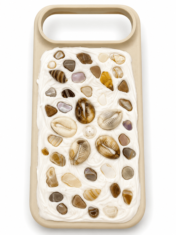 COASTAL HANDMADE SHELL IPHONE 17 AIR PHONE CASE