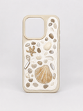 COASTAL HANDMADE SHELL IPHONE 15 PRO PHONE CASE