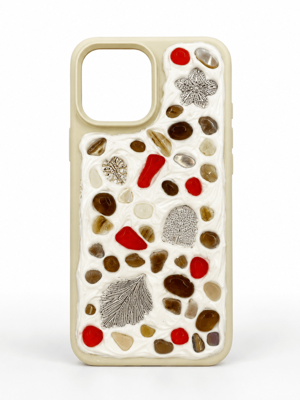 COASTAL HANDMADE SHELL IPHONE 16 PRO MAX PHONE CASE