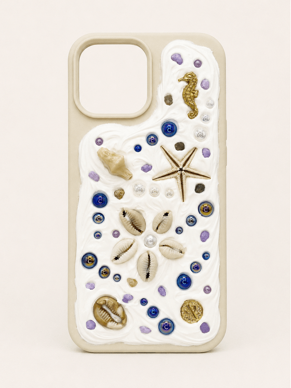 COASTAL HANDMADE SHELL IPHONE 12/ 12 PRO PHONE CASE