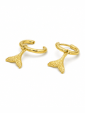 WHALE TAIL EARRINGS