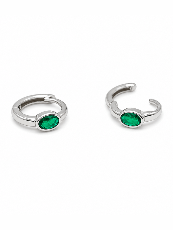 VERDANT COAST HUGGIE EARRINGS