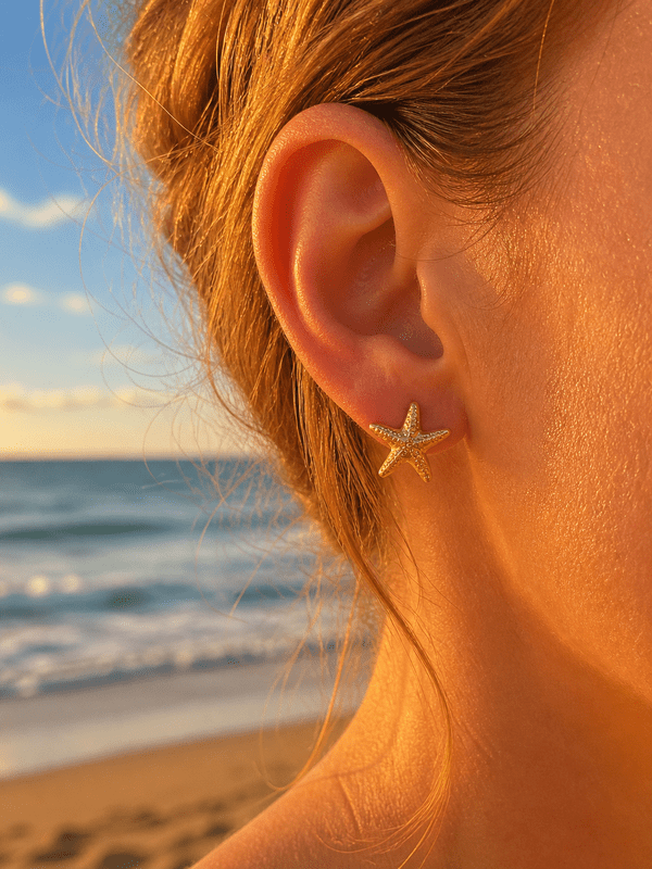 SHORELINE STARFISH STUD EARRINGS