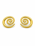 SEASWIRL STATEMENT STUD EARRINGS