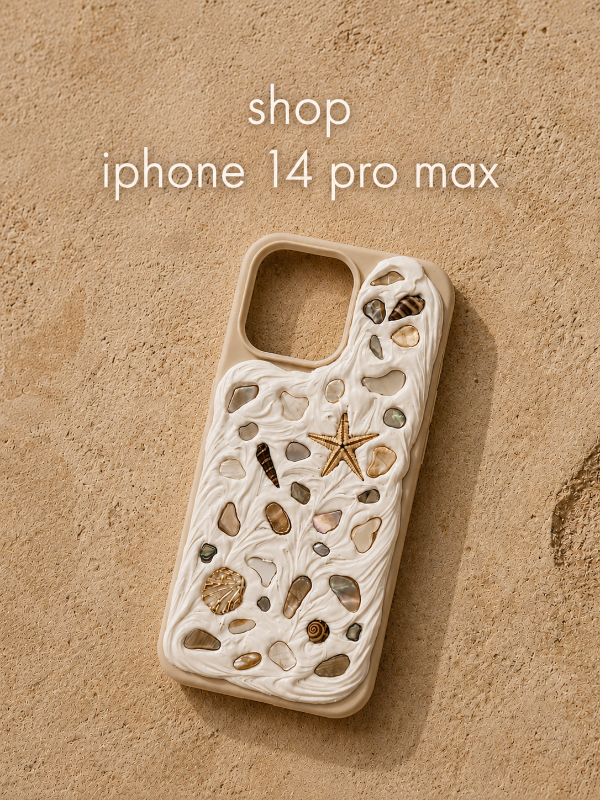 COASTAL HANDMADE SHELL IPHONE 14 PRO MAX