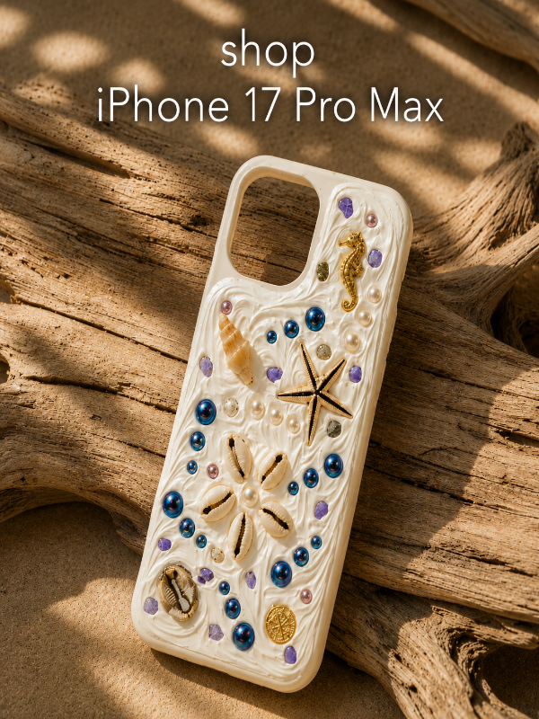 Coastal Handmade Shell iPhone 17 Pro Max