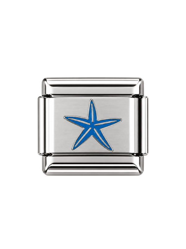 Coastal Starfish Italian Bracelet Charm
