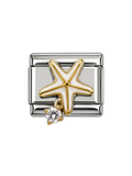 Golden Coast Starfish Italian Bracelet Charm