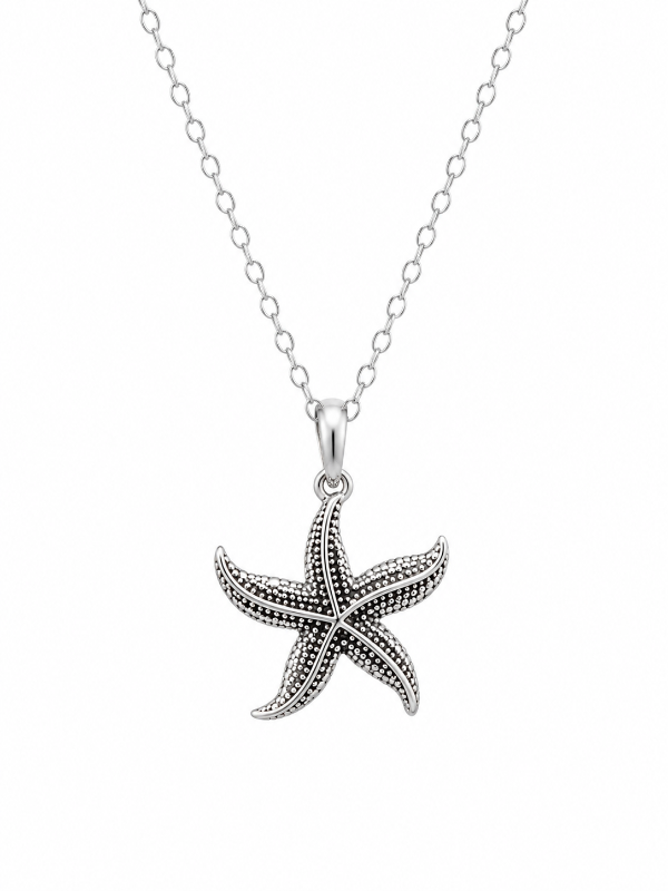 DEEP OCEAN STARFISH NECKLACE