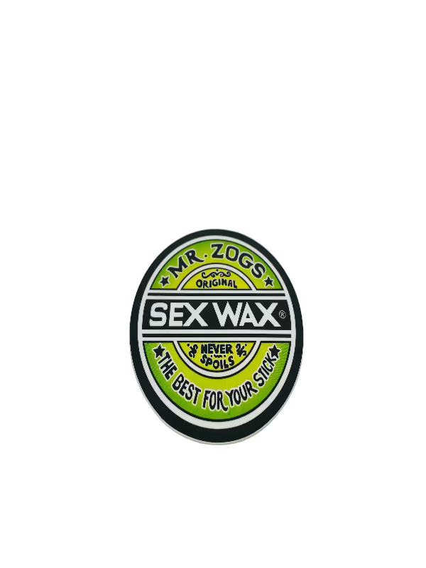 SEX WAX CIRCLE STICKER