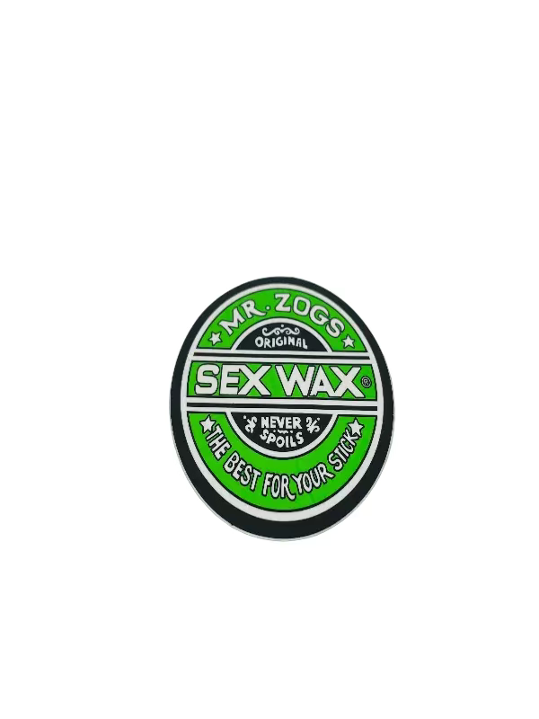 SEX WAX CIRCLE STICKER