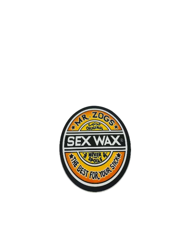 SEX WAX CIRCLE STICKER