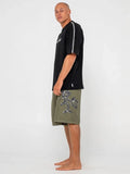RUSTY HOODUS FIXED WAIST BOARDSHORT