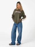 RUSTY HAILSTONE OVERSIZED FLEECE HOODIE