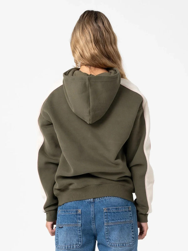 RUSTY HAILSTONE OVERSIZED FLEECE HOODIE