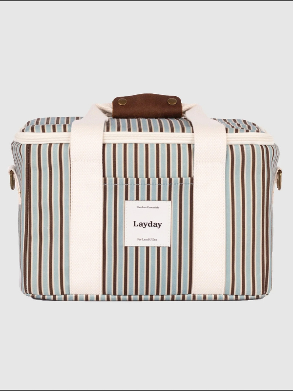 Layday Voyage Cooler sky blue/mocca