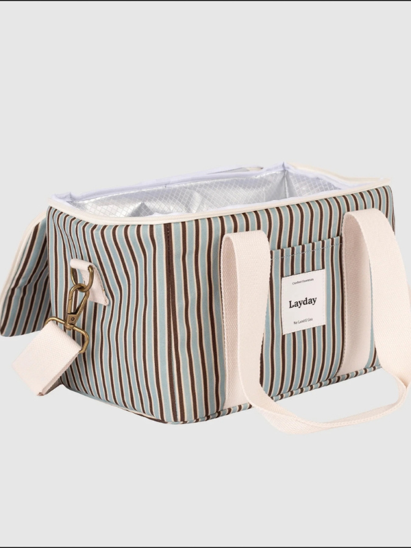Layday Voyage Cooler sky blue/mocca