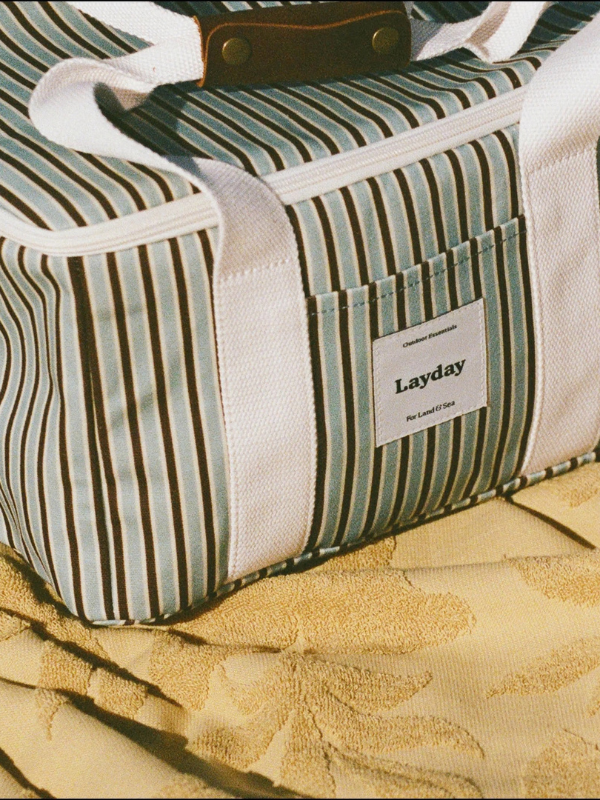 Layday Voyage Cooler sky blue/mocca