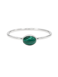 Malachite Oval Ring